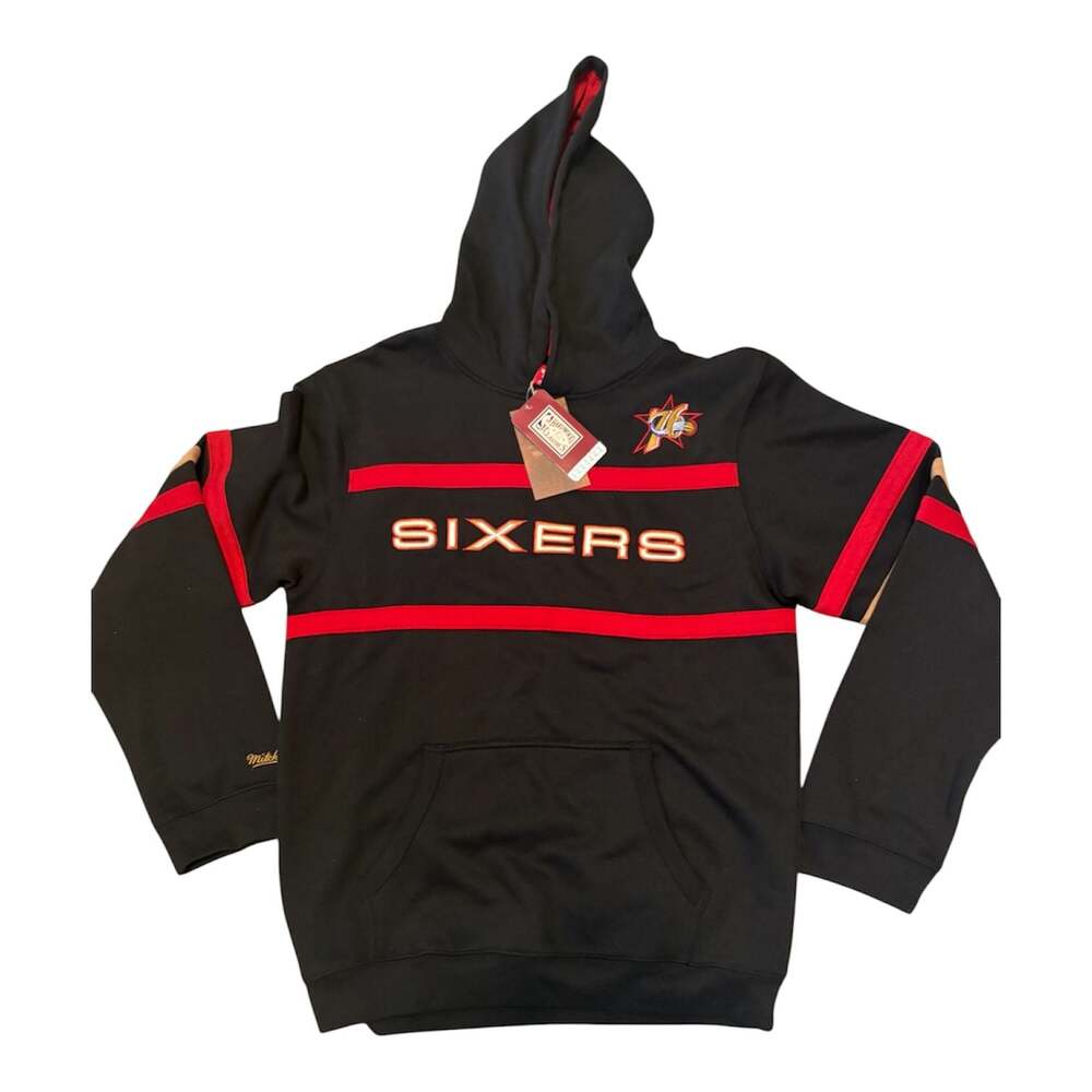 Mitchell & Ness Youth Philadelphia 76ers HWC Head Coach Pullover Hoodie